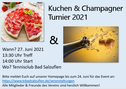 Kuchen & Champagner Turnier